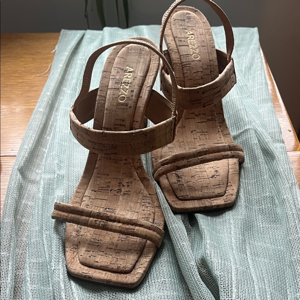 Tan Cork Women's Sandals